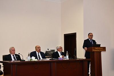 8 may tarixində Neft-Kimya Prosesləri İnstitutunda akademik Musa Rüstəmovun 95 illik yubileyi qeyd edildi