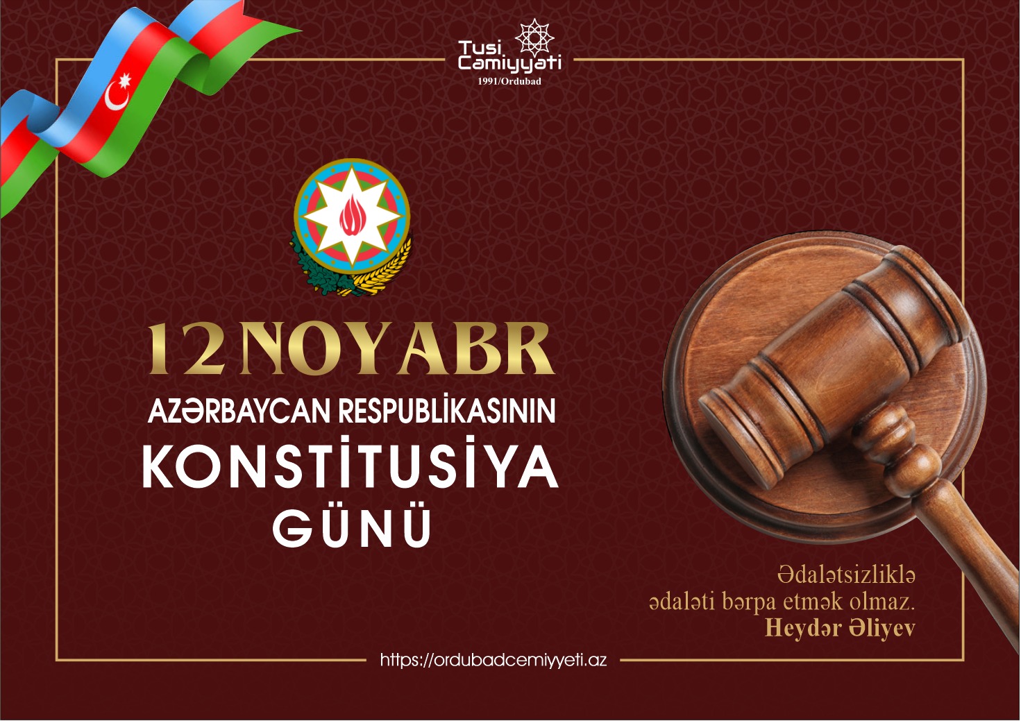Azərbaycanda Konstitusiya günüdür