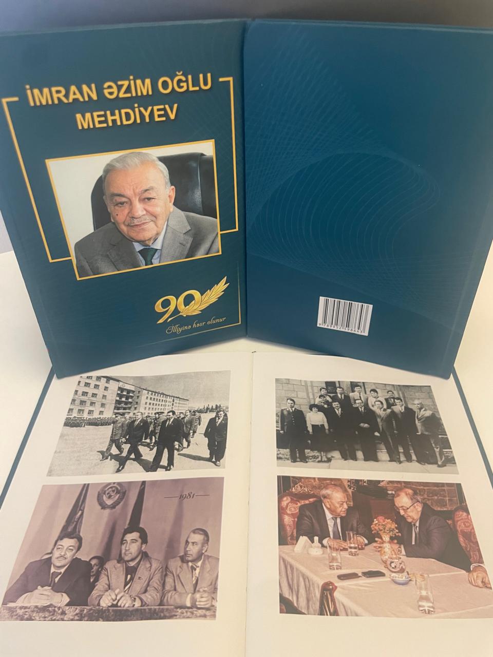 Tanınmış alim və dövlət xadimi İmran Mehdiyevin 90 illik yubileyinə həsr olunmuş “Biblioqrafik göstərici” nəşr edilib